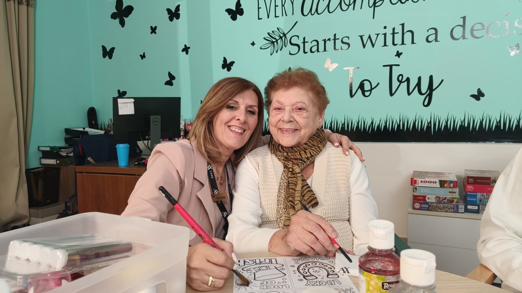 Bringing joy: Fiona Debattista at AX Care