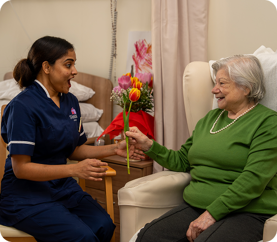 AX Care Employees at elderly home Malta