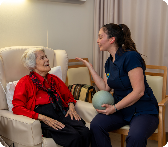 AX Care employees offer different support services